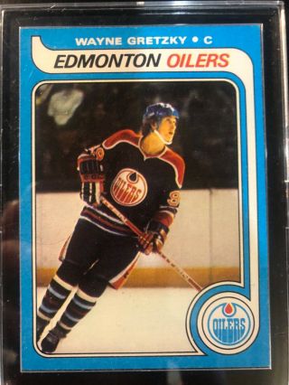 Wayne Gretzky 1979 Topps Rookie Card Nm,  Color & A,