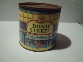 Bond Street Pipe Tobacco Tin 14oz Full