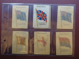 British Empire Flags Issued 1934 By Wix Set L48