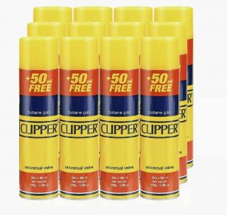 Clipper Universal Gas Lighter Butane Gas Fuel Fluid Refill 300ml