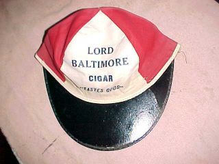 Beanie - Lord Baltimore Cigars - Advertsing Beanie Old Stock