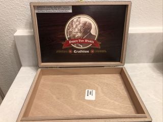 Pappy Van Winkle Tradition Drew Estate Empty Cigar Box (robusto)
