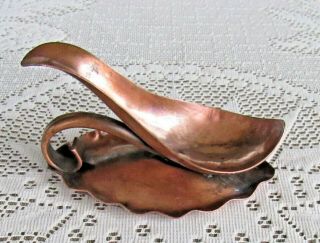 Vintage Gregorian Copper Pipe Stand Holder Made In U.  S.  A.