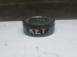 41 - 12 Vintage Key Chewing Tobacco Snuff Tin Paper Can - Empty - Cardboard