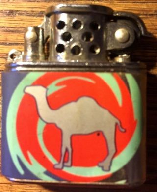 Vintage Camel 1997 Rjrtc Flip Top Cigarette Lighter