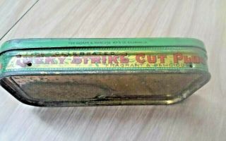 LUCKY STRIKE TOBACCO TIN Early 1900 ' s 3