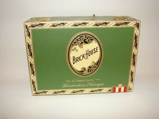 Brick House Empty Cigar Box - - Robusto Double Connecticut 5 X 54