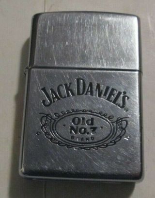 Vintage 2004 " Jack Daniels " Advertising Zippo Pocket Lighter