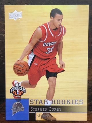 Stephen Curry 2009 - 10 Upper Deck Star Rookies 234 Rc