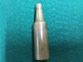 Vintage Nos Kemp Co Brass Bottle Cigarette Lighter Trench Art