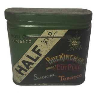 Vintage Half And Half Smoking Tobacco Tin
