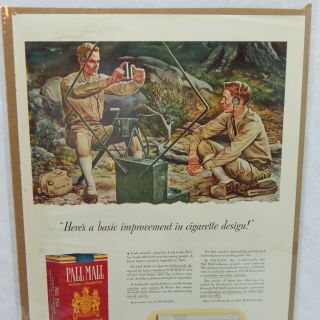 1941 PALL MALL CIGARETTE THE AMERICAN TOBACCO COMPANY ADVERTISEMENT 2