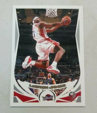 2004 - 05 Topps Lebron James 1st Edition 23 Second Year Cavaliers Nm/mt
