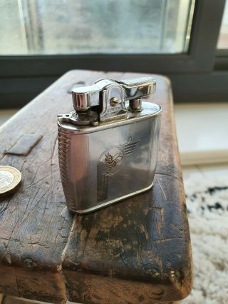 Vintage Ronson Viking Pocket Gas Lighter