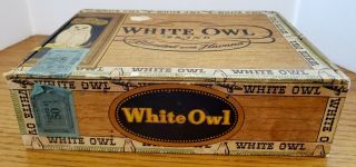 Vintage White Owl Blended With Havana Cigar Box