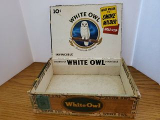 Vintage White Owl Blended with Havana Cigar Box 2