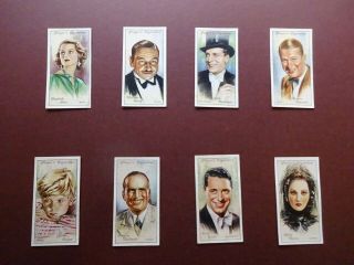 Film Stars 2nd Series Issued 1934 By Players Set 50