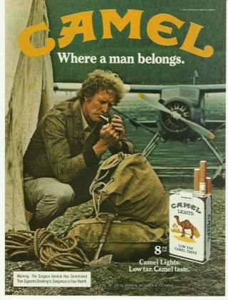1981 Print Ad Camel Cigarettes Vintage 80 