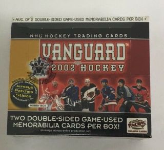2001 - 02 Pacific Vanguard Hockey Hobby Box Factory