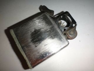 Year 1994 Silver Chrome Zippo Insert For Pipe Good
