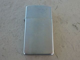 Vintage Zippo 1996 Cigarette Lighter Engraved To Phyllis Old Rare