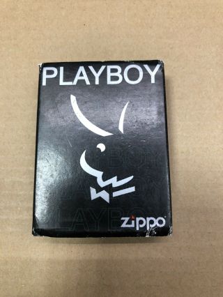 Playboy Bunny Zippo - Flames Logo - Vintage - Playboy Lighter Zippo - 2