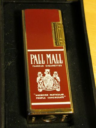 Old Pall Mall Cigarette Lucienne Butane Lighter - Korea