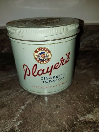 Players Navy Cut Cigarette Tobacco Tin Imperial Tobacco Co.