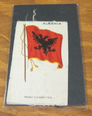 1912 Tobacco Silk//flags//s - 33////albania