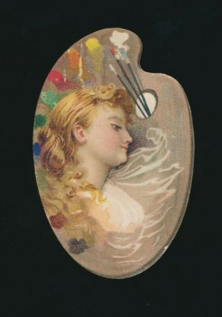 1888 N228 Kinney Bros.  Tobacco Novelties - Type 3 - Artist Palette (50 Styles)