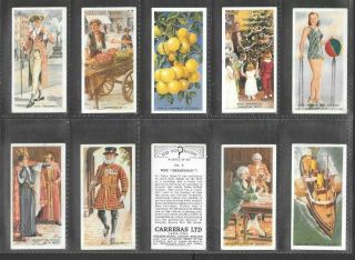 Carreras 1939 Intriguing (knowledge) Full 50 Card Set  Do You Know