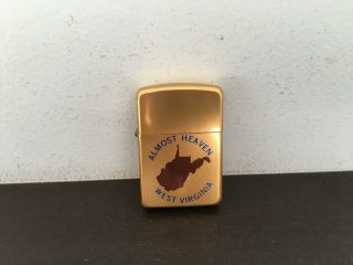 Vintage Almost Heaven West Virginia Cigarette Lighter