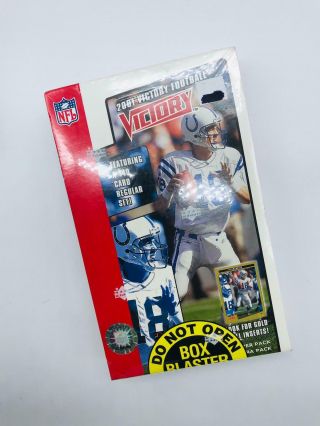 2001 Victory Football Factory 36 Pack Box Drew Brees