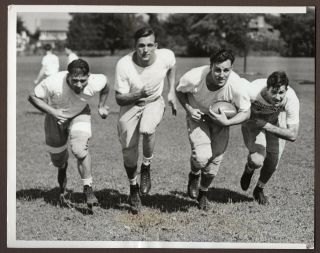 1937 Acme Type 1 Press Photo Sammy Baugh & All - Stars Practice For Green Bay Pack