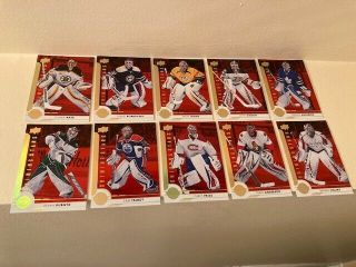 Upper Deck 2017 - 18 Shining Stars Red Complete Set 50 Cards