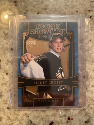 2005 - 06 Upper Deck Sidney Crosby Rookie Showcase Rs - 24 Rc (gold) Rare