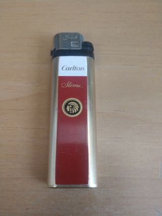 Carlton Slims Cigarettes Disposable Lighter Red