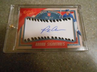 2019 Leather And Lumber Pete Alonso / Auto / Rookie Card