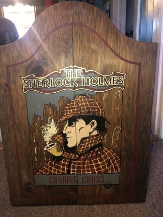 Sherlock Holmes Vintage Pipe Display