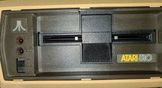Atari 810 Disk Drive With Box,  Manuals And