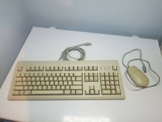 Apple Design Keyboard (m2980) And Adb Mouse Ii (m2706) -