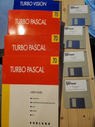 Turbo Pascal 7.  0 Dos Version Borland 3