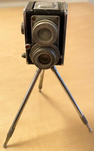 Rare Made In Occupied Japan Twin Lens Camera Lighter 1940s
