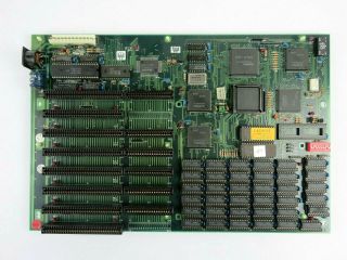 Vintage Intel 286 - 12 At Motherboard Suntac Chipset 8 Isa Slots