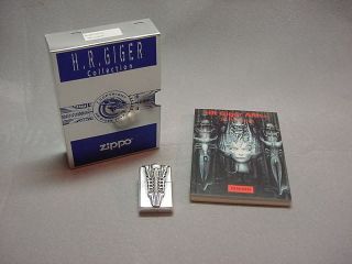 H.  R.  Giger Zippo Alien Lighter Limited Edition