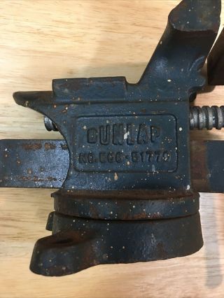 Vintage Dunlap Bench Vise No.  506 - 51770 3 1/2 