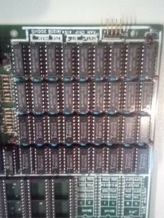 motherboard 8088 from IBM 5150 PC/XT Vintage with CPU 3