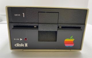 Apple 5.  25 " Floppy Disk Drive For Ii Iie Plus Computer A2m0003 Vtg With Cable