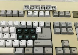 Chicony Kb - 5981 Monterey Blue / Smk 2nd Generation Mechanical Switches.  Clicky