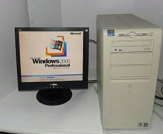 Dell Optiplex Gx1 Mmp Desktop Pc Intel Pentium Ii,  Windows 2000 Pci X86 Family